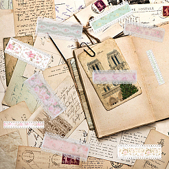3 ensemble de 3 blocs de papier de scrapbooking en dentelle creuse de couleurs&nbsp;DIY-CP0008-93B