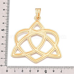 Trinità nodo cremagliera placcatura lega grandi pendenti&nbsp;FIND-N005-45G
