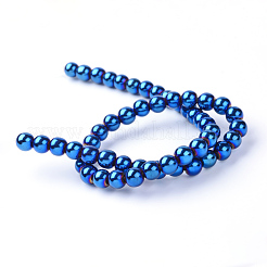 Non magnetici perle ematite sintetico fili&nbsp;G-S096-12mm-7