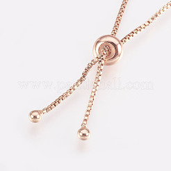 Bracelets bolo réglables en laiton&nbsp;BJEW-L618-02RG-A