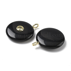 Natürlichen Obsidian Anhänger&nbsp;G-I391-02G-05