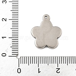 Anhänger im tibetischen Stil aus 304 Edelstahl&nbsp;STAS-S185-01AS