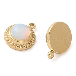 Opalit halbrunde Charms&nbsp;STAS-Q345-38G