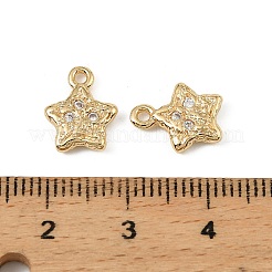 Ottone micro spianare pendenti zirconi&nbsp;KK-D106-13G