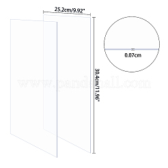 Acrilico trasparente per cornice&nbsp;DIY-WH0204-82C