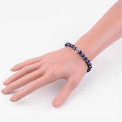 Pulseras de estiramiento de piedras preciosas naturales&nbsp;BJEW-JB02415