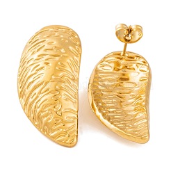 Boucles d'oreilles à tige en acier inoxydable 304 avec placage ionique (IP) pour femmes&nbsp;EJEW-L272-013G