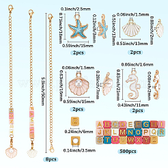 Kits de fabrication de pendentifs pour tasses à eau à faire soi-même&nbsp;DIY-SC0034-18