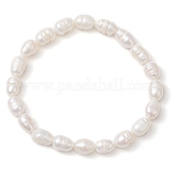 Stretch-Armbänder aus Naturperlen für Damen&nbsp;BJEW-JB11321