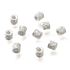 925 Sterling Silber Micro Pave klare Kubisch Zirkonia Abstandsperlen&nbsp;STER-U006-16P