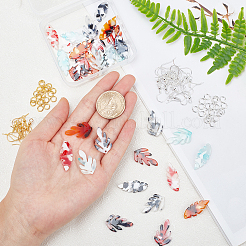 DIY baumeln Ohrring machen Kits&nbsp;DIY-OC0006-96