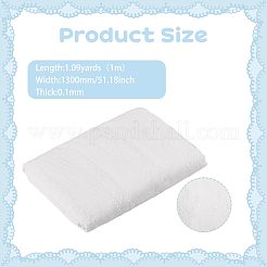 Tessuto di cotone ricamato floreale&nbsp;DIY-WH0786-55