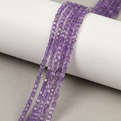 Natürlichen Amethyst Perlen Stränge&nbsp;G-P457-B01-56