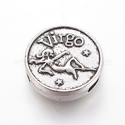 Charms silde in lega&nbsp;PALLOY-WH0065-21AS