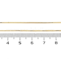 Messing-Kettenhalsketten für Damen&nbsp;X-NJEW-D302-41G