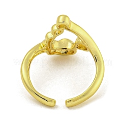 Bagues de manchette en laiton pour femmes&nbsp;RJEW-E294-05G-02