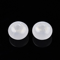 Undurchsichtiges Acryl mit Glitzerpulverperlen&nbsp;SACR-G024-08