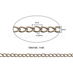Catene di ottone ritorti&nbsp;CHC-CJ0001-24AB