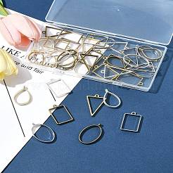 38 Stück 19 Stile Legierungsanhänger mit offener Rückseite&nbsp;FIND-FS0003-61