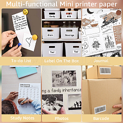 4 Satz 3 Arten Thermodirektpapierrolle&nbsp;DIY-CP0010-90