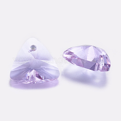 Facettierten Glas Strass Charms&nbsp;RGLA-F050-B-371