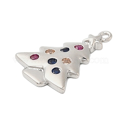 Pendentifs avec zircon cubiques à micro-pavés en laiton&nbsp;KK-I380-01P