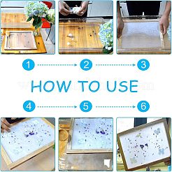 Holzpapierherstellung&nbsp;DIY-WH0171-46A