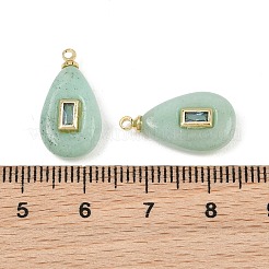 Pendentifs teints en jade blanc naturel&nbsp;GG-CBA4154-03G-03