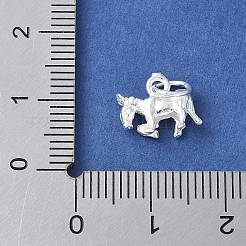 925 ciondolo in argento sterling 3d con zodiaco cinese&nbsp;STER-P066-01S-07
