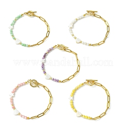 Armbänder aus gefärbten&nbsp;BJEW-JB13682