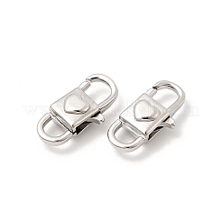 Cuore in ottone aragosta fermagli artiglio&nbsp;KK-Z147-12P