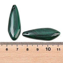 Ciondoli malachite naturali&nbsp;G-B187-01A-01