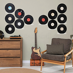Rack porta dischi in vinile montato a parete in acrilico&nbsp;ODIS-WH0070-03