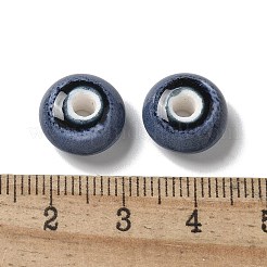 Perles en porcelaine manuelles&nbsp;PORC-L080-B07