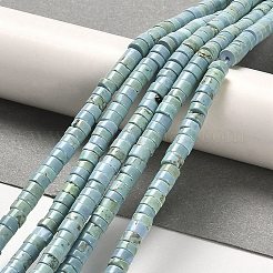Fili di perline turchese naturale&nbsp;X-G-M422-C01-01