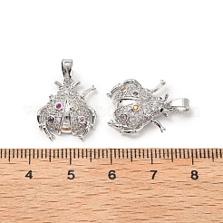 Ottone micro spianare pendenti zirconi&nbsp;KK-G533-23P