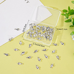 60 pz charms in lega stile tibetano&nbsp;TIBEP-SC0002-26
