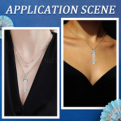 Kit de fabrication de collier de bouteille de souhait ouvrable à faire soi-même&nbsp;DIY-SC0023-96