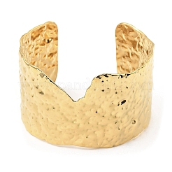 Bracciali a polsino in acciaio inossidabile 304&nbsp;BJEW-P302-15G