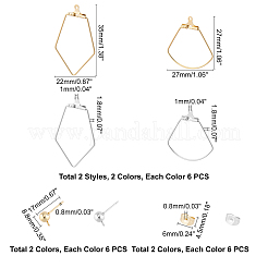 Kit fai da te per orecchini pendenti&nbsp;DIY-UN0002-85