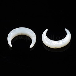 Perlas de concha de nácar de concha blanca natural&nbsp;SSHEL-T012-07