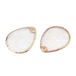 Natürliche Capiz Shell Anhänger&nbsp;SSHEL-N034-129B-01