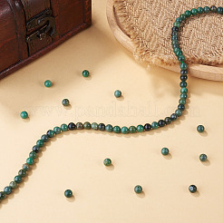 1 filo di perline di giada africana naturale&nbsp;G-TA0003-50C