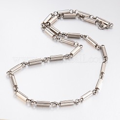Colliers à maillons en acier inoxydable 304L résistant au ternissement&nbsp;NJEW-F101-03