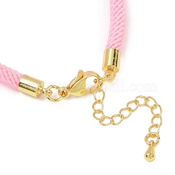 Fabrication de bracelets en cordon Milan en nylon rond de 4.5 mm&nbsp;BJEW-I245-01G-29