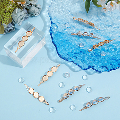 DIY Blanko-Haarnadel-Set aus Eisen mit Kuppel&nbsp;DIY-GO0002-30