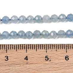 Perles de calcite bleues naturelles&nbsp;GG-NH0020-A01-01