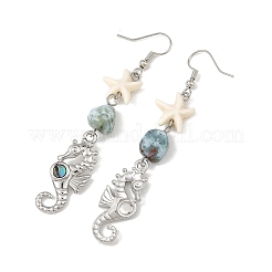 Boucles d'oreilles pendantes en acier inoxydable 304&nbsp;EJEW-JE07437