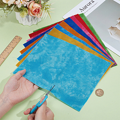 8 Stück 8 Farben Baumwolltaschentuch&nbsp;DIY-BC0015-88