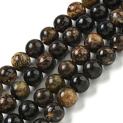 Fili di perle di flogopite naturale&nbsp;G-P546-A01-02